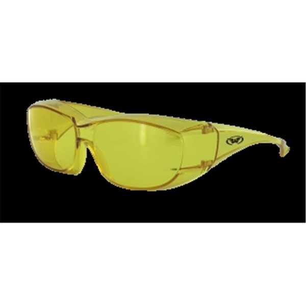 Safety Oversite Glasses With Yellow Tint Lens Oversite YT